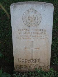 Dar Es Salaam War Cemetery - Hayward, William Henry